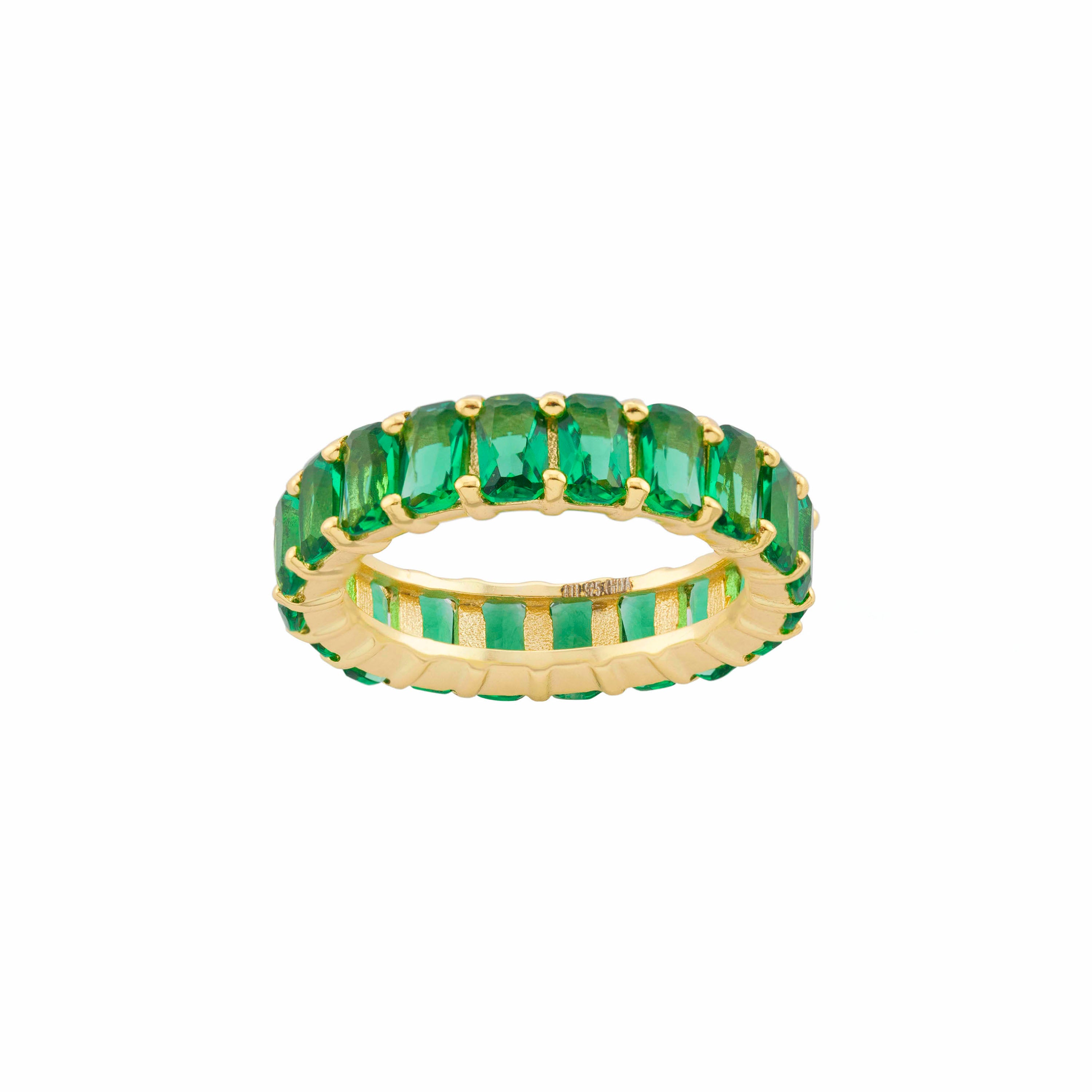 Emerald Coco Ring